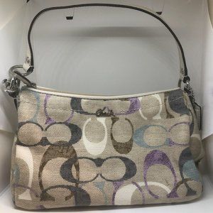 Coach Like New Small Handle Pouch